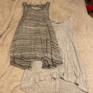 Girls L PACK OF 2 Dri-fit Tanktops with open on neck and lower back